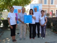 La mairie de Cheval-Blanc : 9 ème mairie du Vaucluse à acquérir la toile Le don de soi